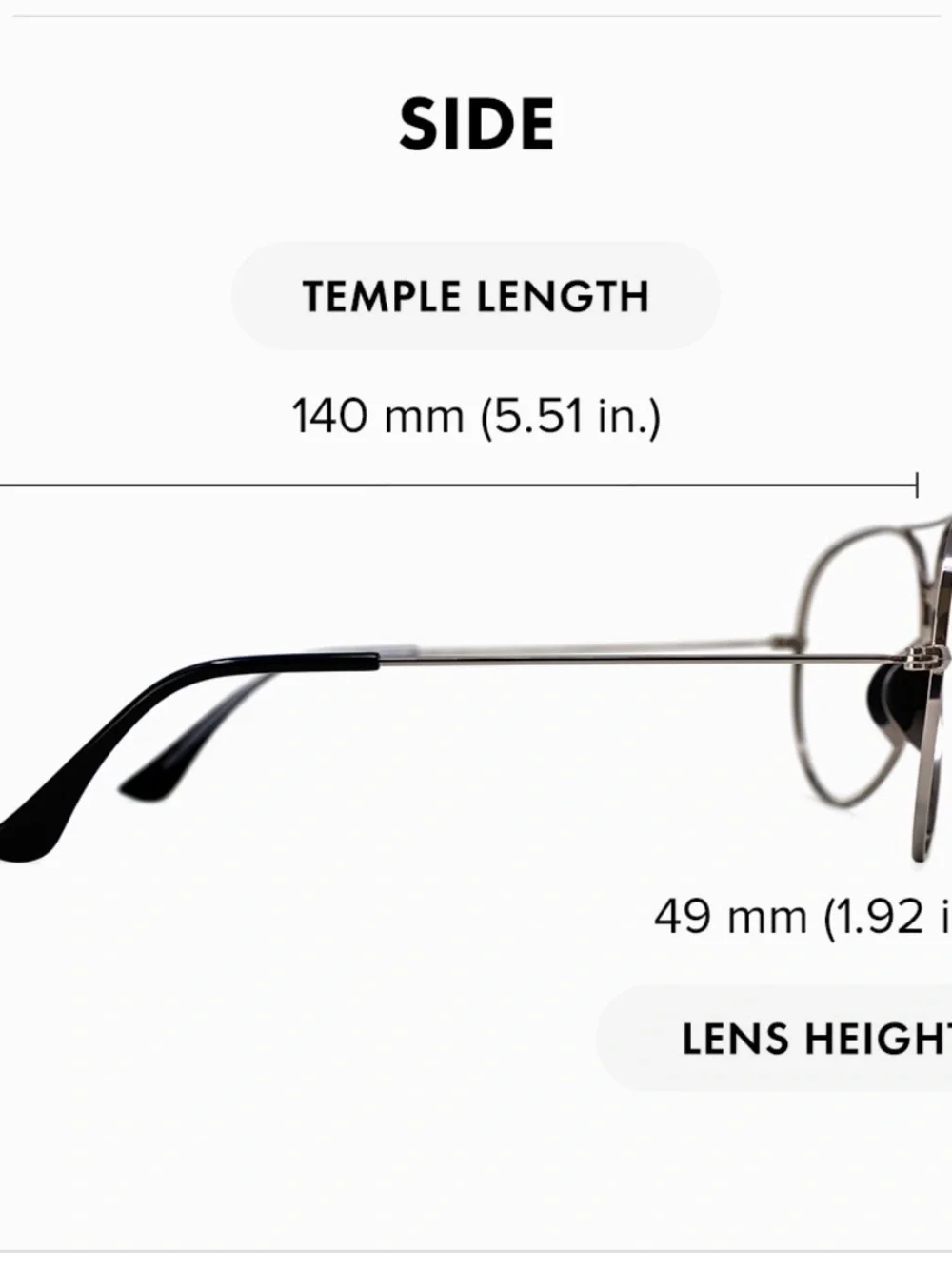 LIKE NEW - SHADYRAYS Tangle Free Aviator Sunglasses with Rose Gold Frame Small